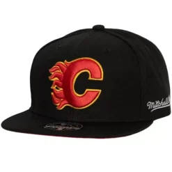 Headwear Mitchell & Ness -Vintage Fitted Calgary Flames