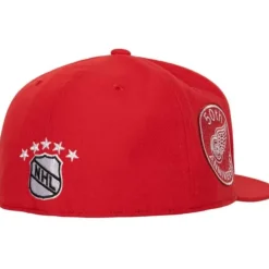 Headwear Mitchell & Ness -Vintage Fitted Detroit Red Wings