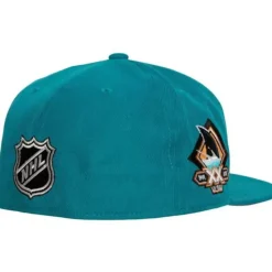Headwear Mitchell & Ness -Vintage Fitted San Jose Sharks