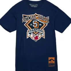 Apparel Mitchell & Ness T-Shirts & Tops-Vintage Tee San Diego Padres