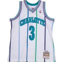 Jerseys Mitchell & Ness -White Swingman Rex Chapman Charlotte Hornets 1988-89 Jersey