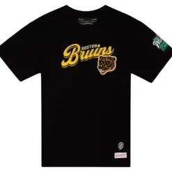Apparel Mitchell & Ness T-Shirts & Tops-Winter Classic Lockup Tee Boston Bruins