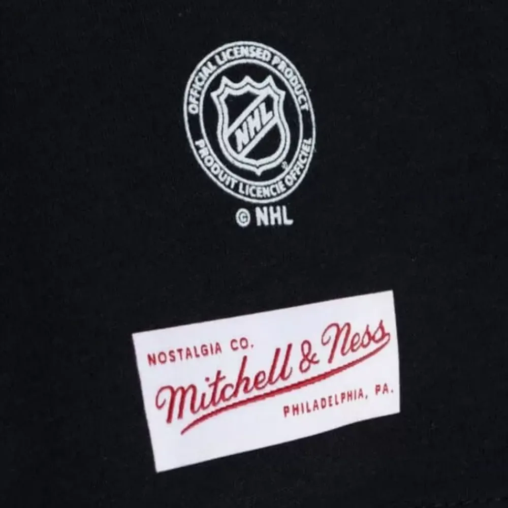 Apparel Mitchell & Ness T-Shirts & Tops-Winter Classic Logo Fade Crew Pittsburgh Penguins