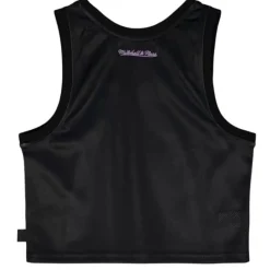Apparel Mitchell & Ness T-Shirts & Tops-Womens Big Face 4.0 Crop Tank Los Angeles Lakers