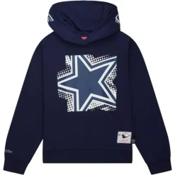 Apparel Mitchell & Ness Hoodies & Sweatshirts-Women'S Big Face 7.0 Hoodie Dallas Cowboys