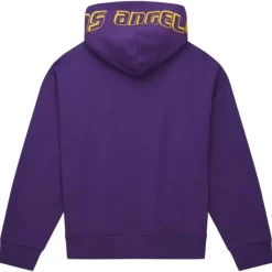 Apparel Mitchell & Ness Hoodies & Sweatshirts-Women'S Big Face 7.0 Hoodie Los Angeles Lakers