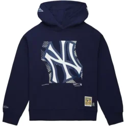 Apparel Mitchell & Ness Hoodies & Sweatshirts-Women'S Big Face 7.0 Hoodie New York Yankees