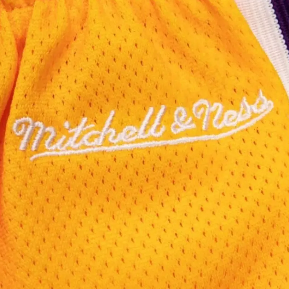 Apparel Mitchell & Ness Shorts-Women'S Big Face 3.0 Shorts Los Angeles Lakers