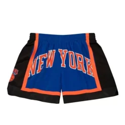 Apparel Mitchell & Ness Shorts-Women'S Big Face 3.0 Shorts New York Knicks