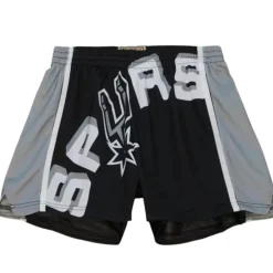 Apparel Mitchell & Ness Shorts-Womens Big Face 3.0 Shorts San Antonio Spurs