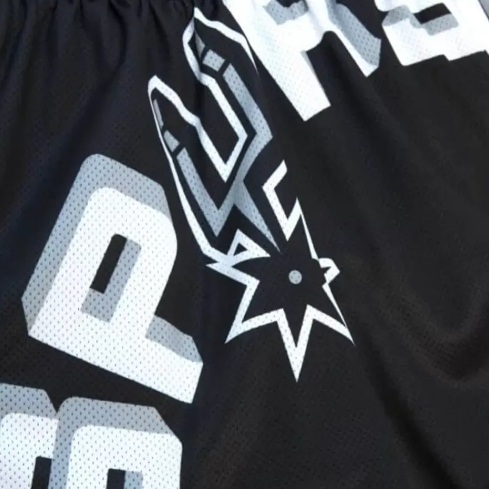 Apparel Mitchell & Ness Shorts-Womens Big Face 3.0 Shorts San Antonio Spurs