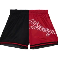 Apparel Mitchell & Ness Shorts-Womens Big Face Shorts 5.0 Chicago Bulls