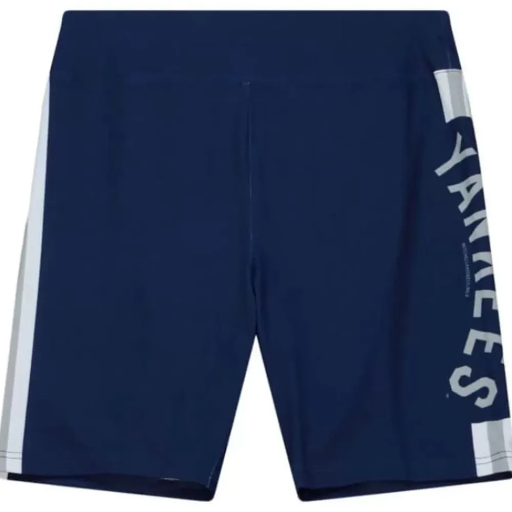 Apparel Mitchell & Ness Shorts-Womens Biker Shorts New York Yankees
