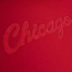 Apparel Mitchell & Ness Hoodies & Sweatshirts-Womens Funnel Neck Fleece 3.0 Chicago Bulls
