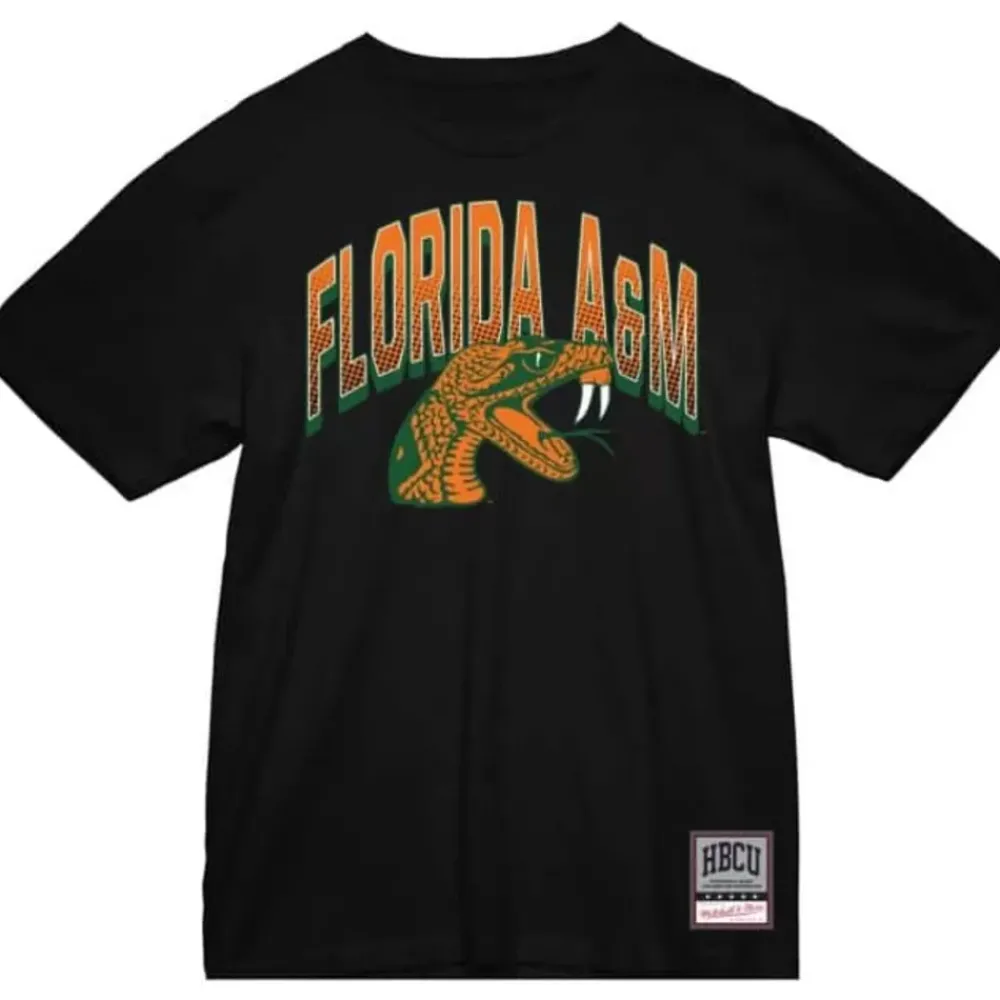 Apparel Mitchell & Ness T-Shirts & Tops-Women'S Halftime Tee Florida A&M University