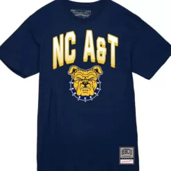 Apparel Mitchell & Ness T-Shirts & Tops-Women'S Halftime Tee North Carolina A&T University