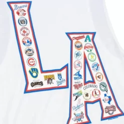 Apparel Mitchell & Ness T-Shirts & Tops-Womens La All Over Print Tee