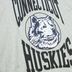 Apparel Mitchell & Ness Hoodies & Sweatshirts-Women'S Logo Lightweight Crew 3.0 University Of Connecticut