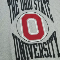 Apparel Mitchell & Ness Hoodies & Sweatshirts-Women'S Logo Lightweight Crew 3.0 Ohio State