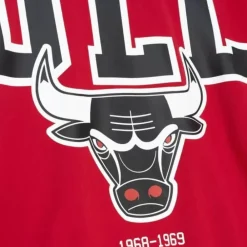 Apparel Mitchell & Ness Hoodies & Sweatshirts-Womens Logo Lightweight Fleece Chicago Bulls