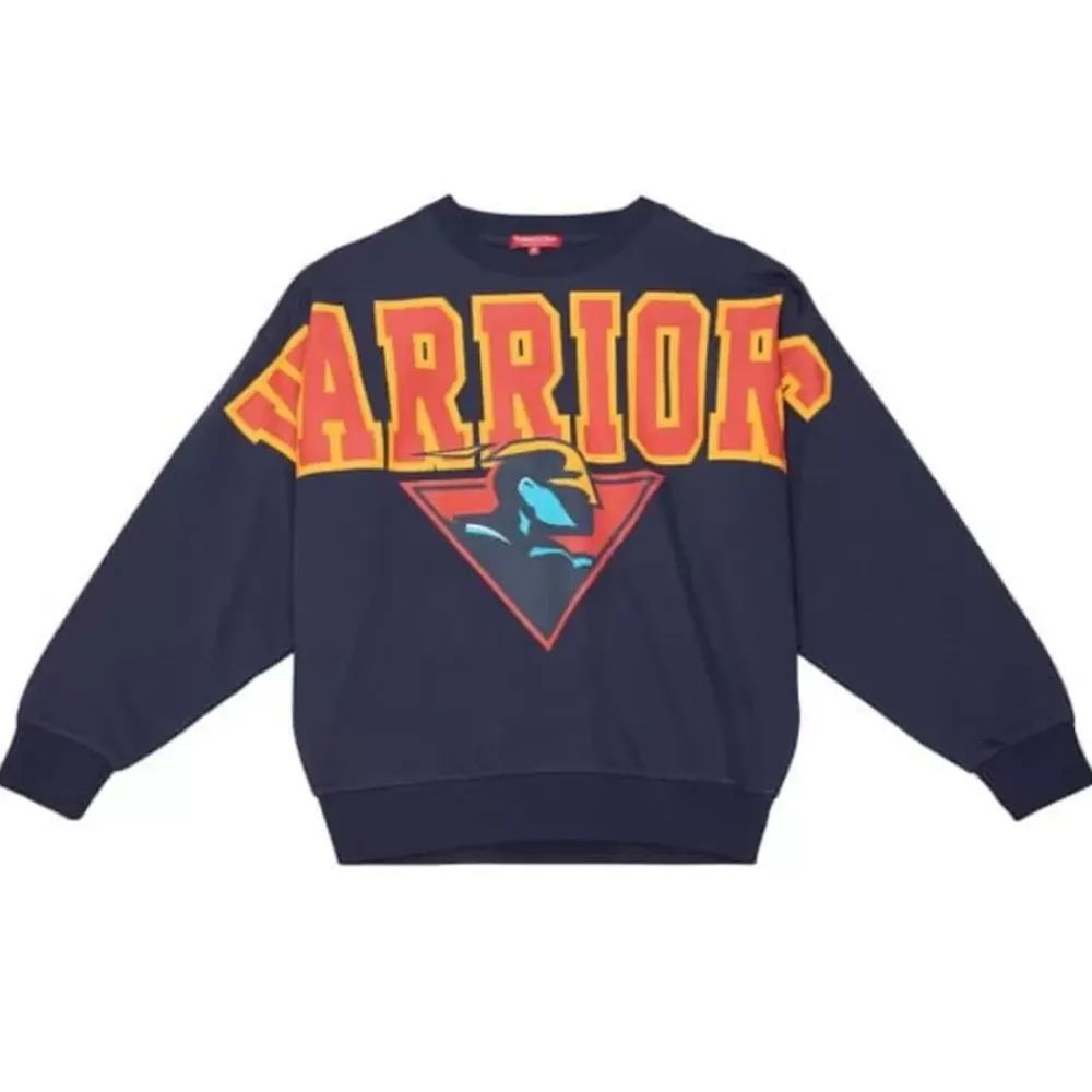 Apparel Mitchell & Ness Hoodies & Sweatshirts-Womens Logo Lightweight Fleece Golden State Warriors