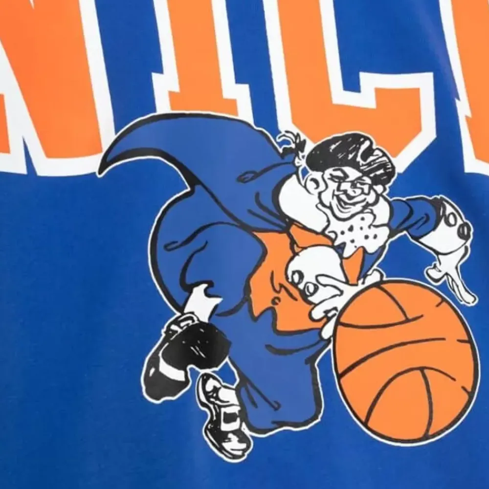 Apparel Mitchell & Ness Hoodies & Sweatshirts-Womens Logo Lightweight Fleece New York Knicks