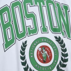 Apparel Mitchell & Ness Hoodies & Sweatshirts-Womens Logo Lt Crew 2.0 Boston Celtics