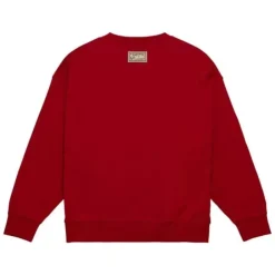 Apparel Mitchell & Ness Hoodies & Sweatshirts-Womens Logo Lt Crew 2.0 Chicago Bulls