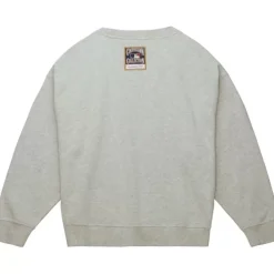 Apparel Mitchell & Ness Hoodies & Sweatshirts-Women'S Logo Lt Crew 3.0 Los Angeles Dodgers