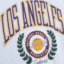 Apparel Mitchell & Ness Hoodies & Sweatshirts-Womens Logo Lt Crew 2.0 Los Angeles Lakers