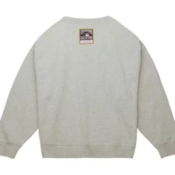 Apparel Mitchell & Ness Hoodies & Sweatshirts-Women'S Logo Lt Crew 3.0 New York Yankees