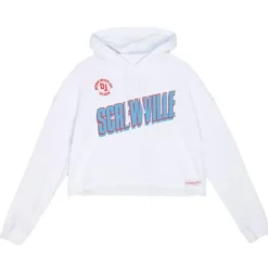 Apparel Mitchell & Ness T-Shirts & Tops-Womens M&N X Dj Screw Screwville Crop Pullover