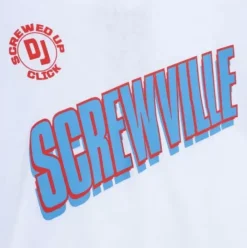 Apparel Mitchell & Ness T-Shirts & Tops-Womens M&N X Dj Screw Screwville Crop Pullover