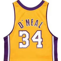 Apparel Mitchell & Ness T-Shirts & Tops-Womens N&N Crop Tank Los Angeles Lakers 1999 Shaquille O'Neal