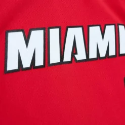 Apparel Mitchell & Ness T-Shirts & Tops-Womens N&N Crop Tank Miami Heat 2005 Dwyane Wade