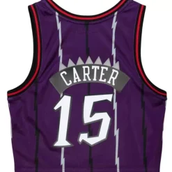 Apparel Mitchell & Ness T-Shirts & Tops-Womens N&N Crop Tank Toronto Raptors 1998 Vince Carter