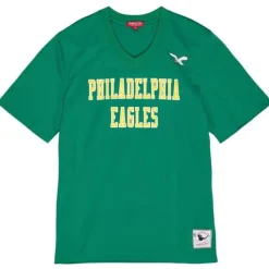 Apparel Mitchell & Ness T-Shirts & Tops-Womens N&N Fashion Top Philadelphia Eagles Randall Cunningham