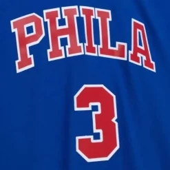 Apparel Mitchell & Ness T-Shirts & Tops-Womens N&N Jersey Dress Philadelphia 76Ers 1996 Allen Iverson