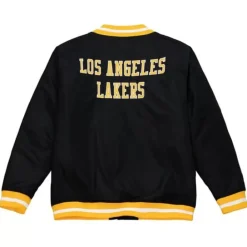 Apparel Mitchell & Ness Jackets & Outerwear-Womens Puffer Jacket Los Angeles Lakers