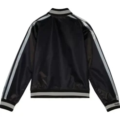 Apparel Mitchell & Ness Jackets & Outerwear-Women'S Raglan Satin Jacket Orlando Magic