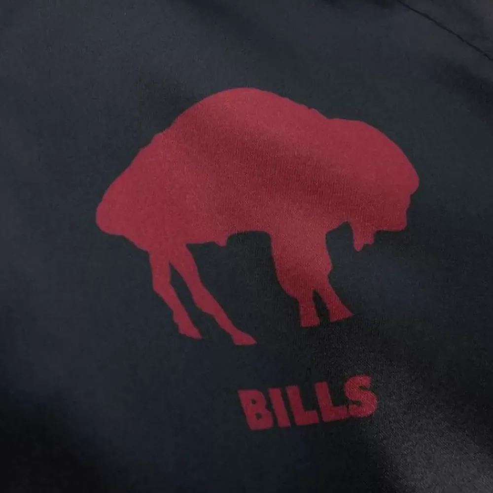 Apparel Mitchell & Ness Jackets & Outerwear-Women'S Raglan Satin Jacket Buffalo Bills