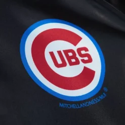 Apparel Mitchell & Ness Jackets & Outerwear-Women'S Raglan Satin Jacket Chicago Cubs