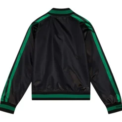 Apparel Mitchell & Ness Jackets & Outerwear-Women'S Raglan Satin Jacket Philadelphia Eagles