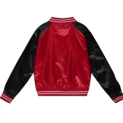 Apparel Mitchell & Ness Jackets & Outerwear-Womens Satin Jacket 2.0 Chicago Bulls