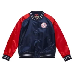 Apparel Mitchell & Ness Jackets & Outerwear-Womens Satin Jacket 2.0 New York Yankees