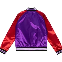 Apparel Mitchell & Ness Jackets & Outerwear-Women'S Satin Jacket 2.0 Toronto Raptors