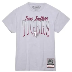 Apparel Mitchell & Ness T-Shirts & Tops-Women'S Script Arc Tee Texas Southern University