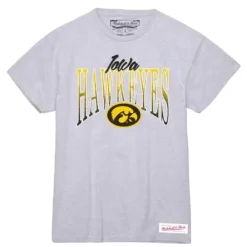 Apparel Mitchell & Ness T-Shirts & Tops-Women'S Script Arc Tee University Of Iowa