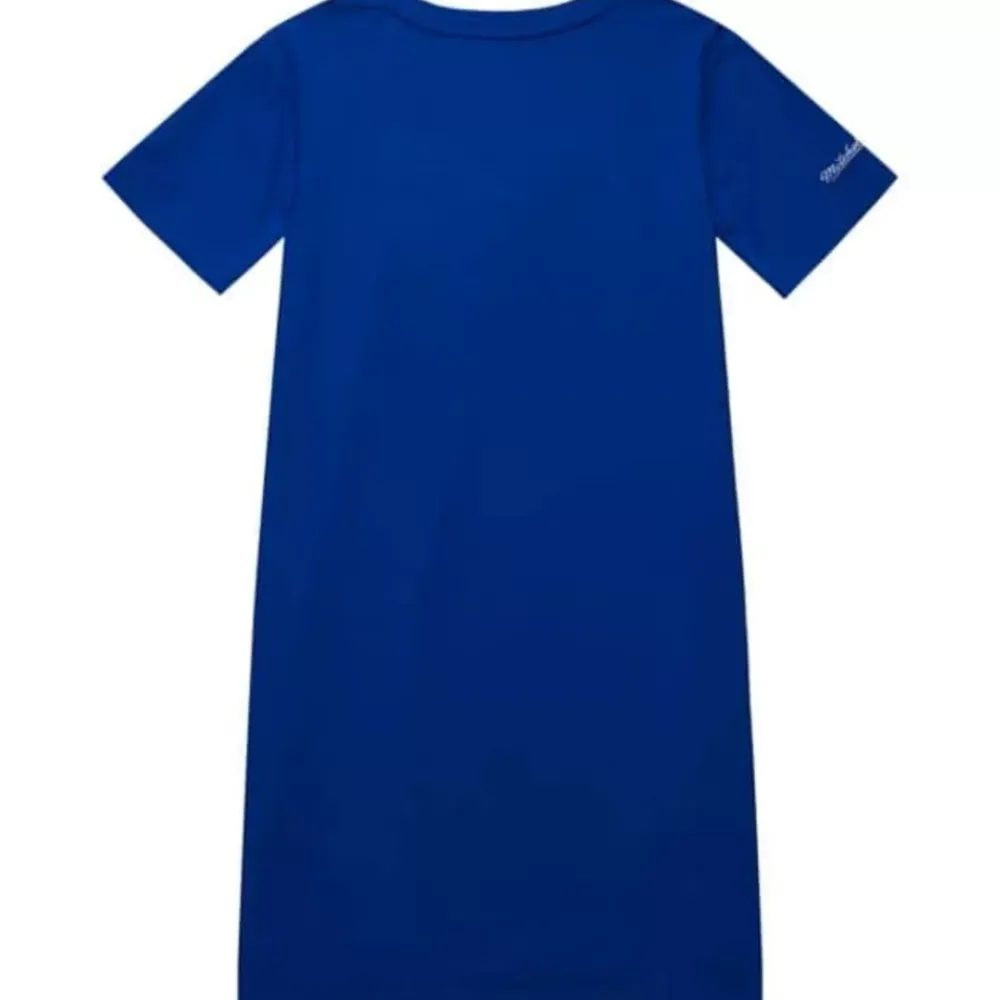 Apparel Mitchell & Ness T-Shirts & Tops-Womens Ss Dress Los Angeles Dodgers