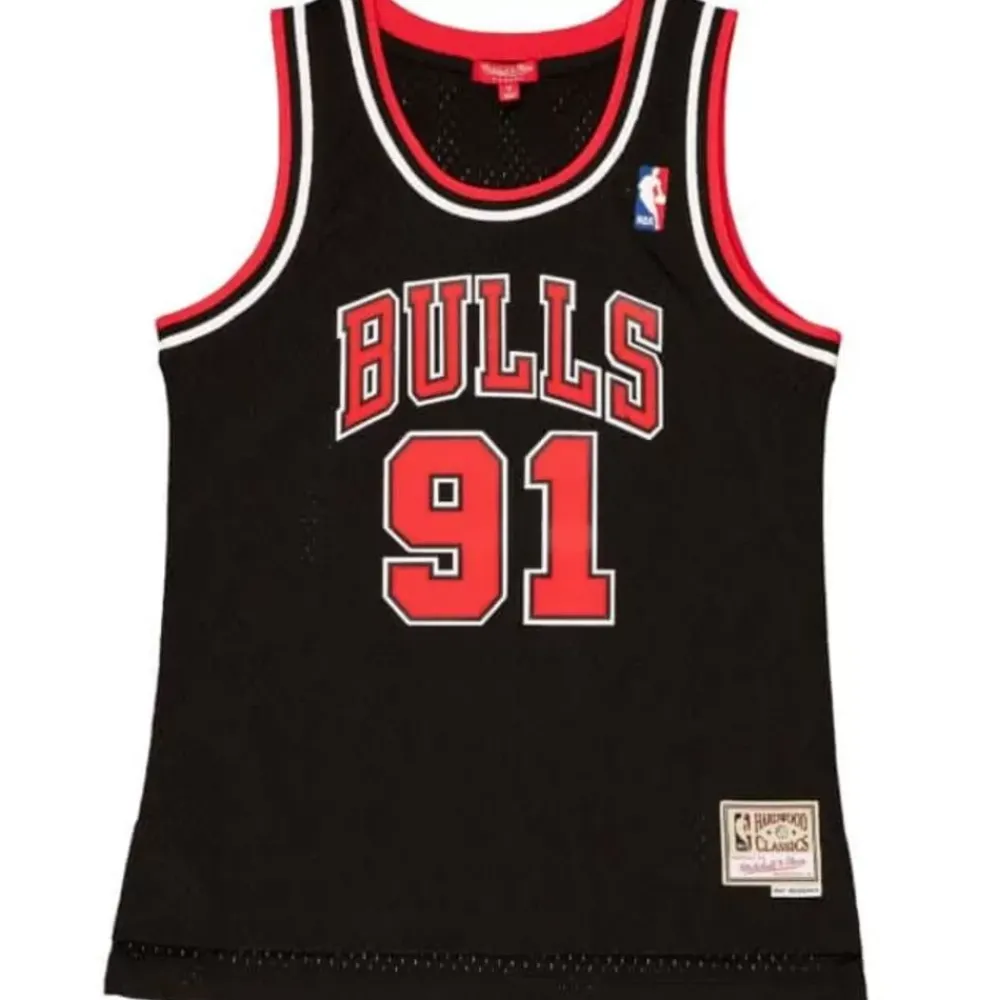 Jerseys Mitchell & Ness -Women'S Swingman Dennis Rodman Chicago Bulls 1997-98 Jersey